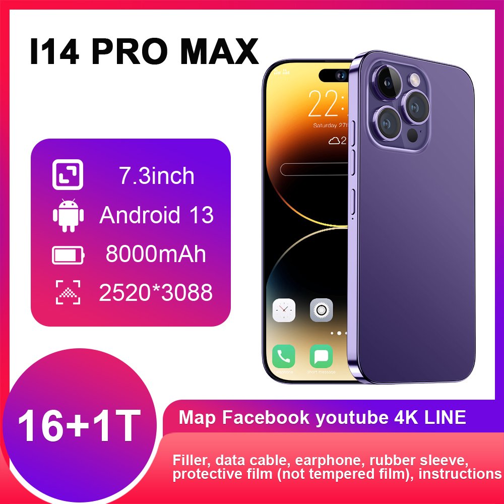 2024 Hot Selling Cheap Price 5G Smart Island Capsule Screen Smart Phone Fingerprints Unlocking Facial Recognition Mobile Phone